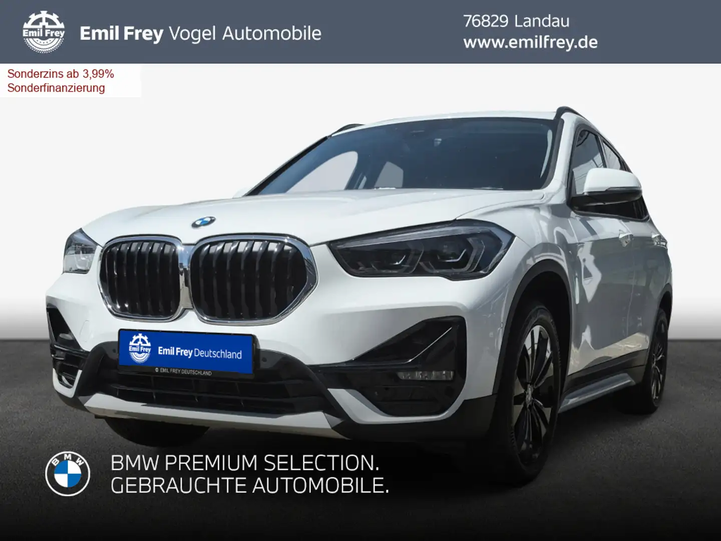 BMW X1 sDrive18i Sport Line Weiß - 1
