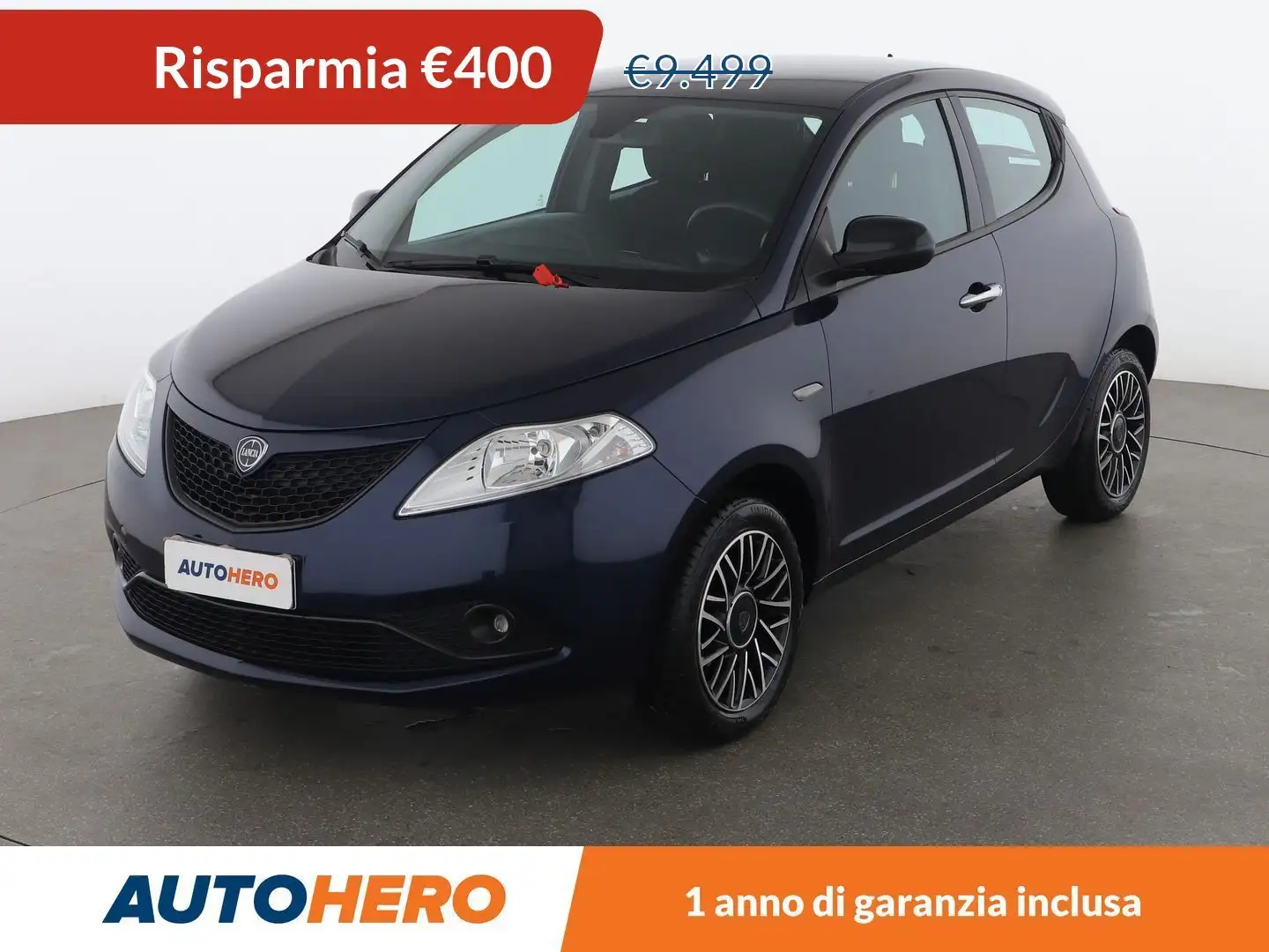 Lancia Ypsilon 1.2 Gold 69 CV Bleu - 1