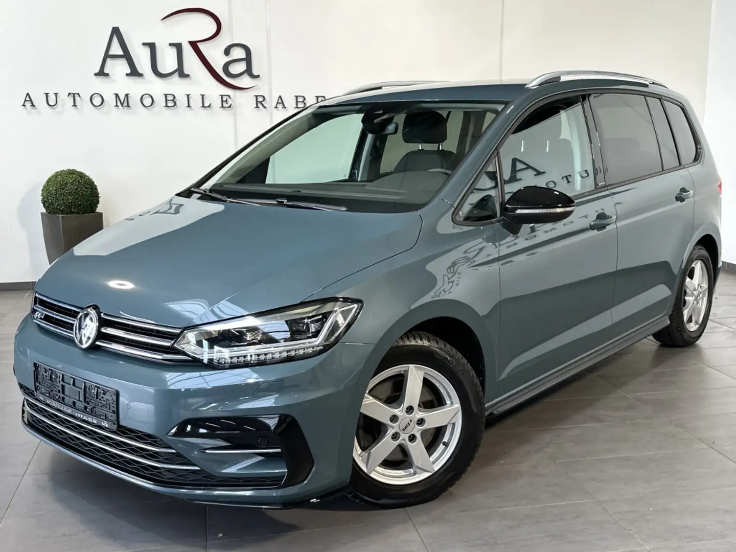 Volkswagen Touran 2.0 TDI R-Line NAV+LED+ACC+EPH+SPURHALTE Синій - 1