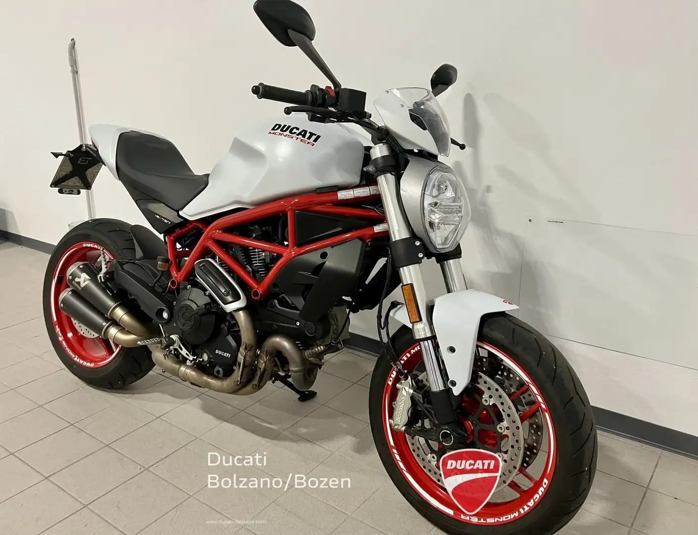 Ducati Monster 797 Monster 797 Plus star white silk Alb - 2