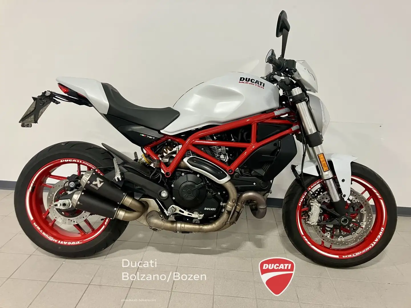 Ducati Monster 797 Monster 797 Plus star white silk Alb - 1