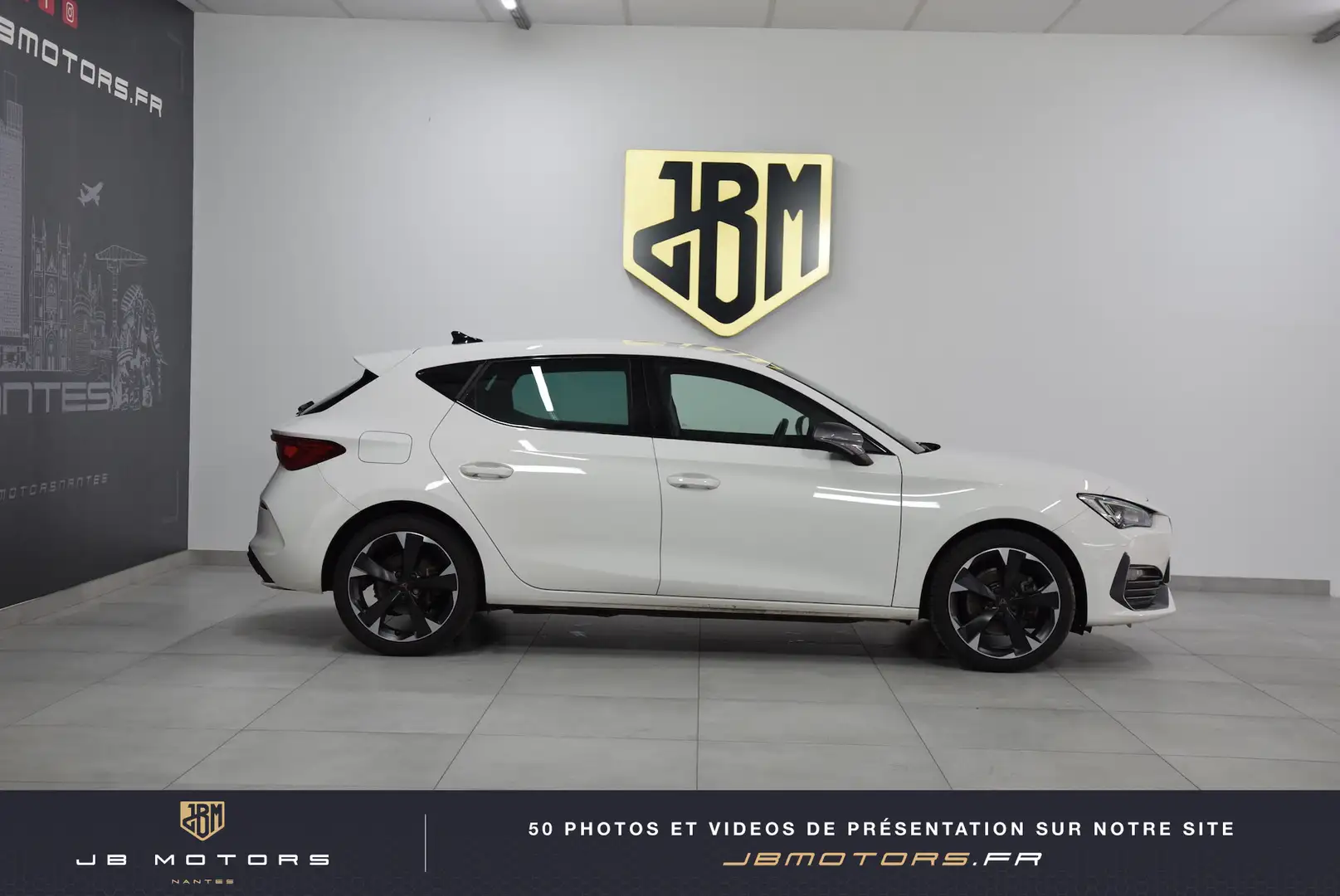 CUPRA Leon 1.4 e-HYBRID 204 ch DSG6 Blanco - 2