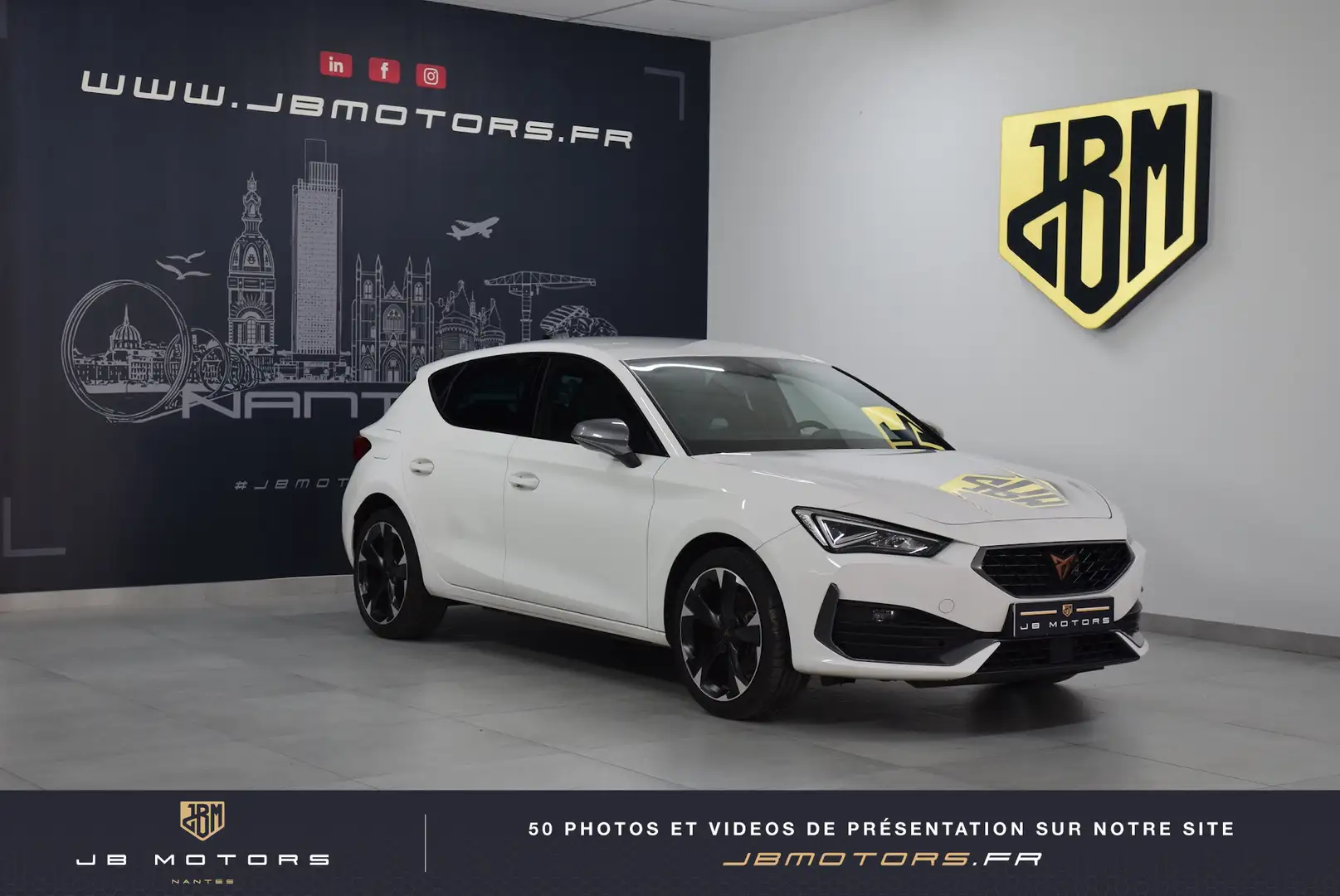 CUPRA Leon 1.4 e-HYBRID 204 ch DSG6 Blanc - 1