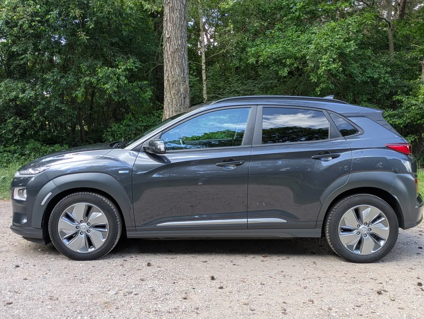 Hyundai KONA KONA EV Limited 64 kWh Gri - 2