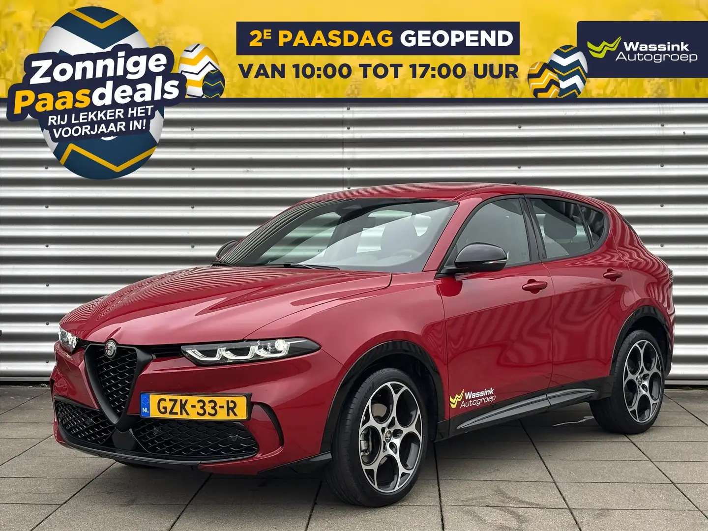 Alfa Romeo Tonale 1.5T Hybrid 130pk Aut Sprint | Navigatie | Climate Rood - 1