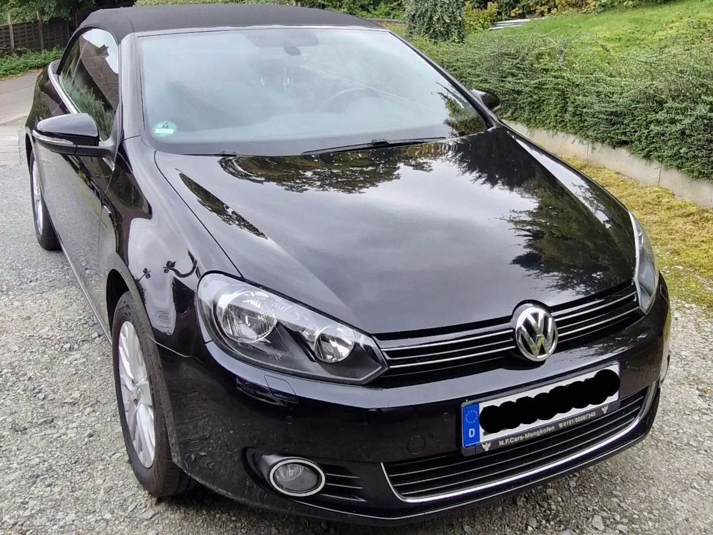Volkswagen Golf Cabriolet Golf Cabrio 2.0 TDI BlueMotion Technology Lounge Schwarz - 1