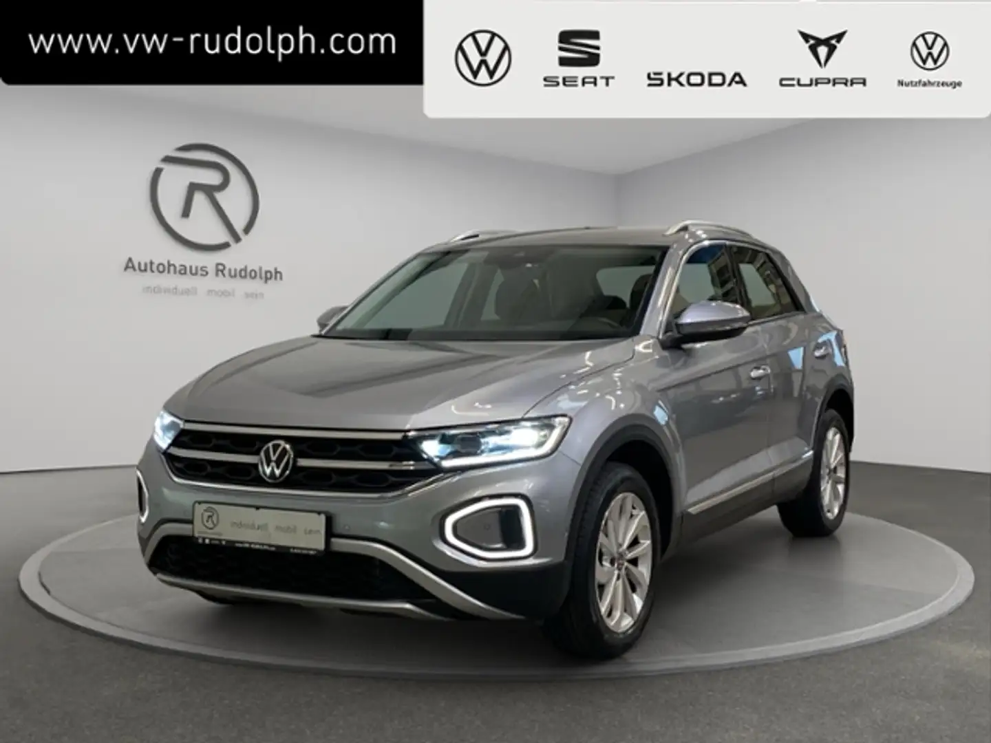 Volkswagen T-Roc 1.5 TSI DSG Style / Navi LED RFK Silber - 1