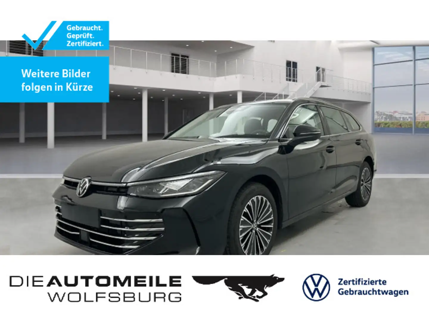 Volkswagen Passat Variant 1.5 eTSI DSG Elegance NAVI/IQ/HEA Schwarz - 1
