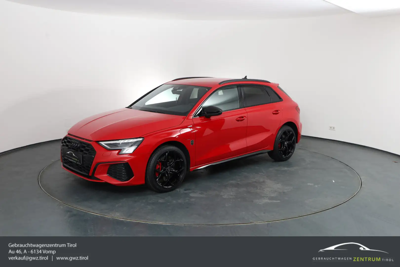 Audi A3 SB 45 TFSI e S-line MATRIX*KEYLESS*HAMMER!!! Rot - 1