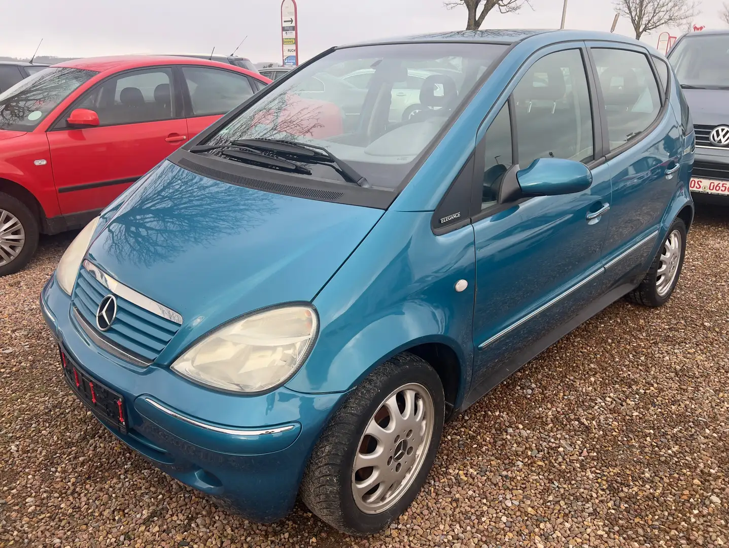 Mercedes-Benz A 160 A-Klasse Elegance/-Klima/AHK Blau - 2