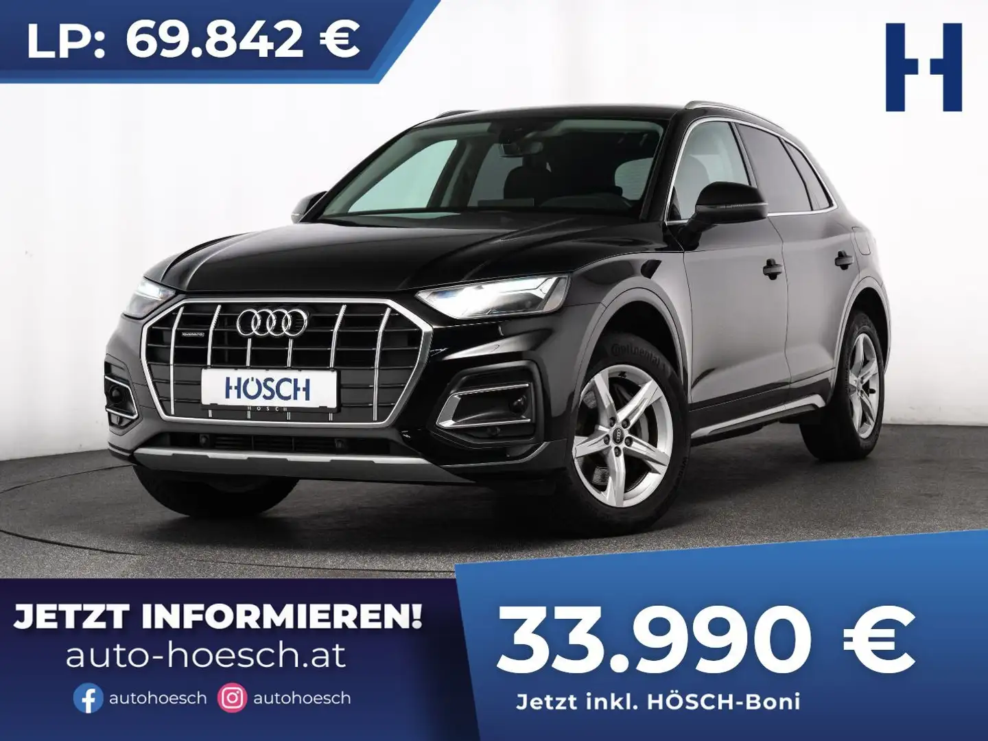 Audi Q5 50 TFSI e Adv. ASSISTENZ KAMERA JETZT EINSTEIGEN Schwarz - 1
