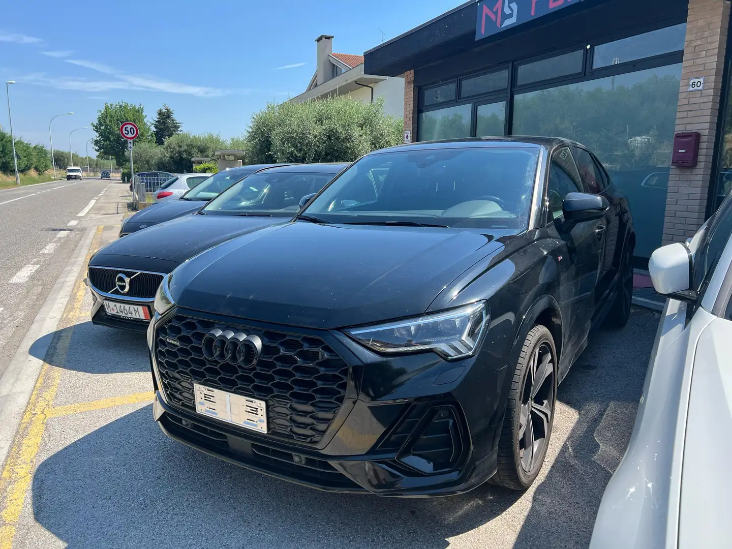 Audi Q3 Q3 Sportback 40tfsi MATRIX S line edition QUATTRO Nero - 1