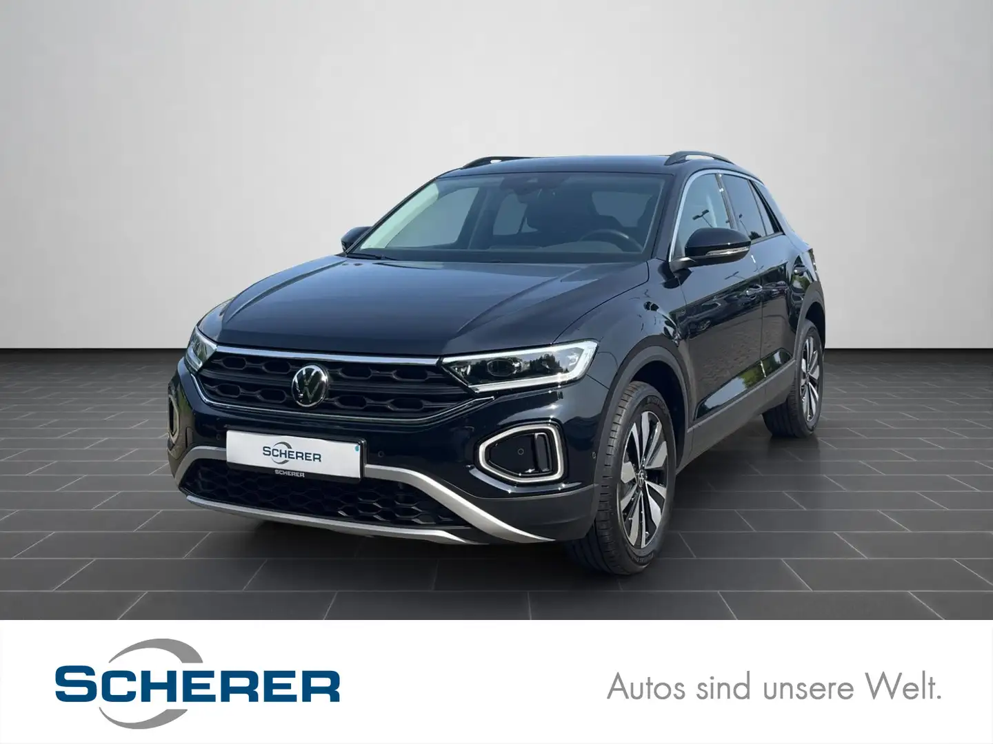 Volkswagen T-Roc 1.5 TSI OPF Life Navi, IQ.Drive Paket, App Schwarz - 1