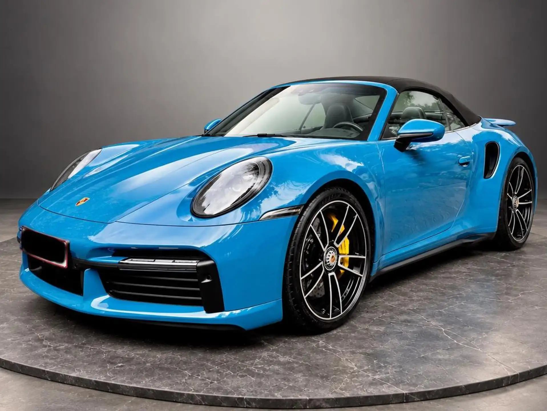 포르쉐 911 Turbo S Cabriolet 2022 파랑 사진 5