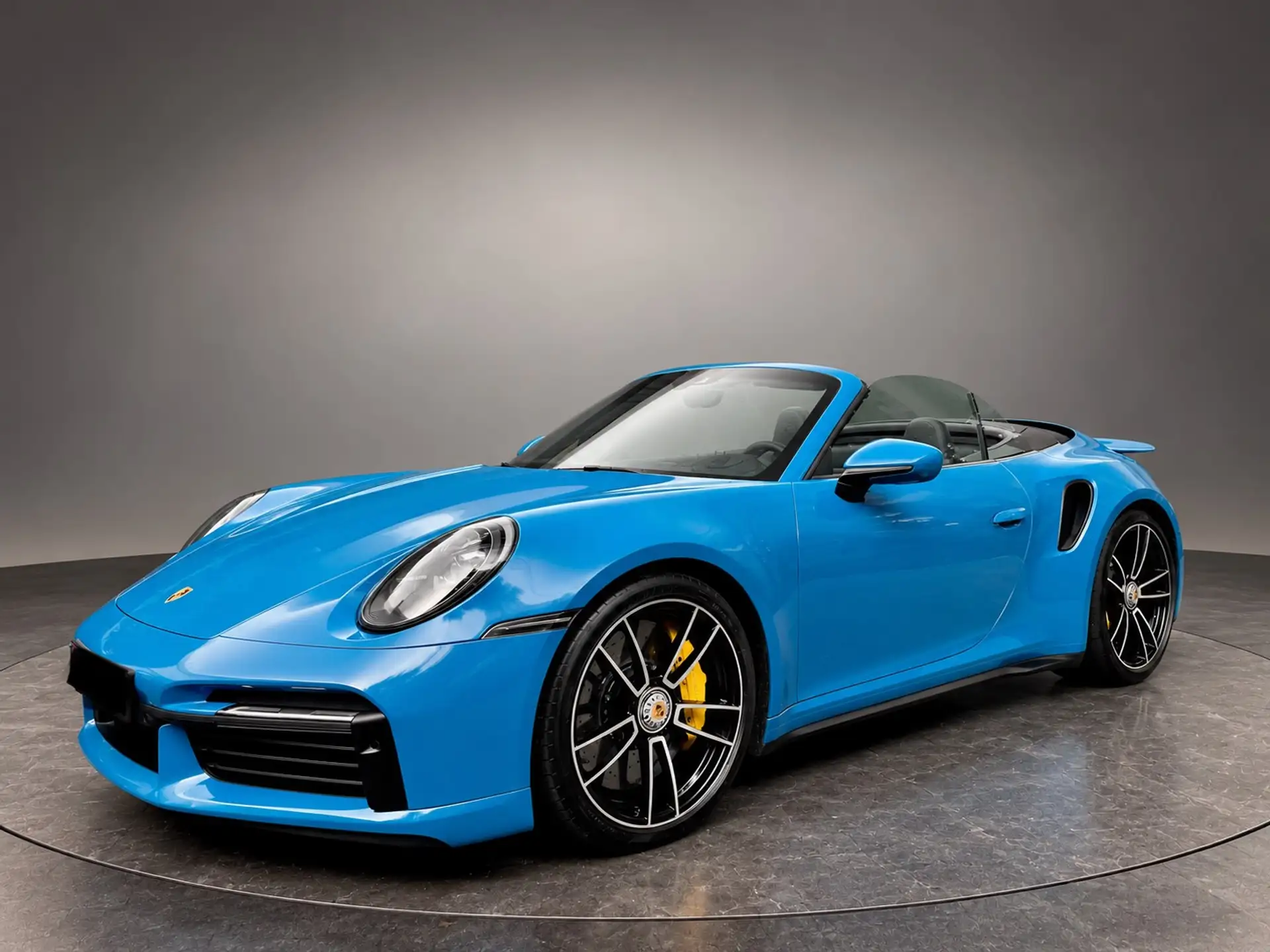 포르쉐 911 Turbo S Cabriolet 2022 파랑 사진 4