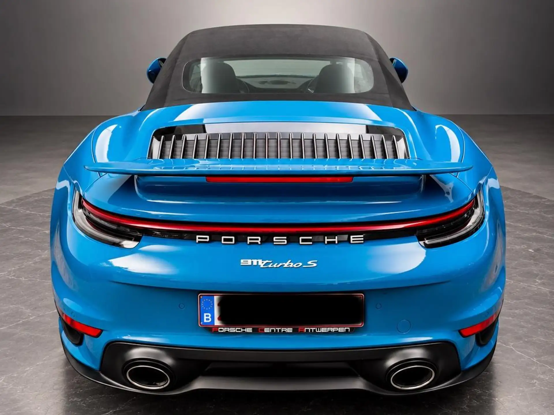 포르쉐 911 Turbo S Cabriolet 2022 파랑 사진 8