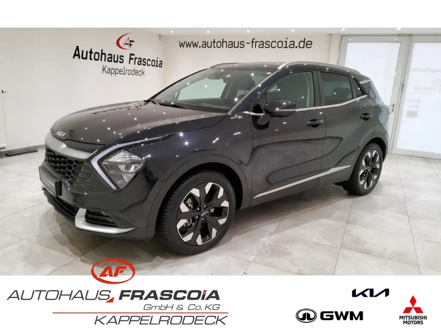 Kia Sportage Plug-in Hybrid 4WD 1.6T Navi ACC PDC LED Rückfahrk Schwarz - 1