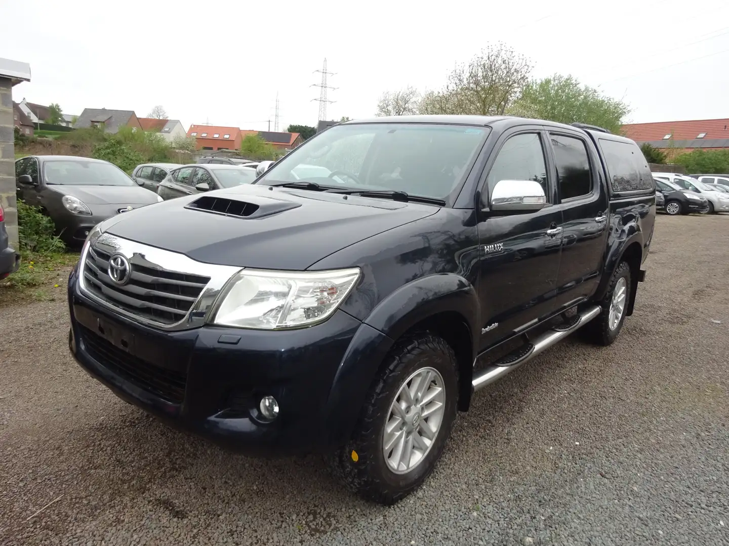 Toyota Hilux 3.0 diesel conduite a droite Fekete - 2