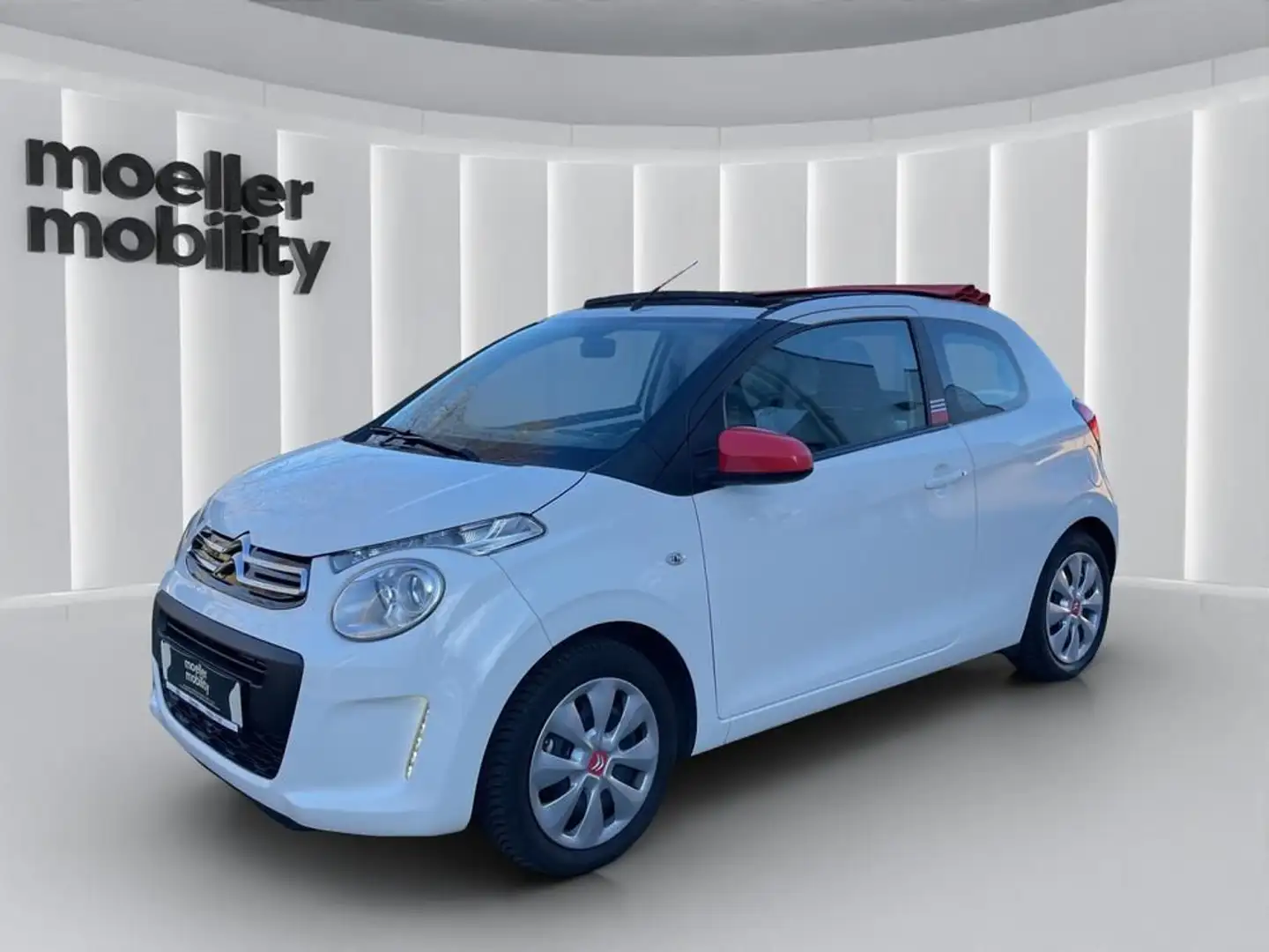 Citroen C1 1.0 VTi Selection  Airscape Weiß - 2