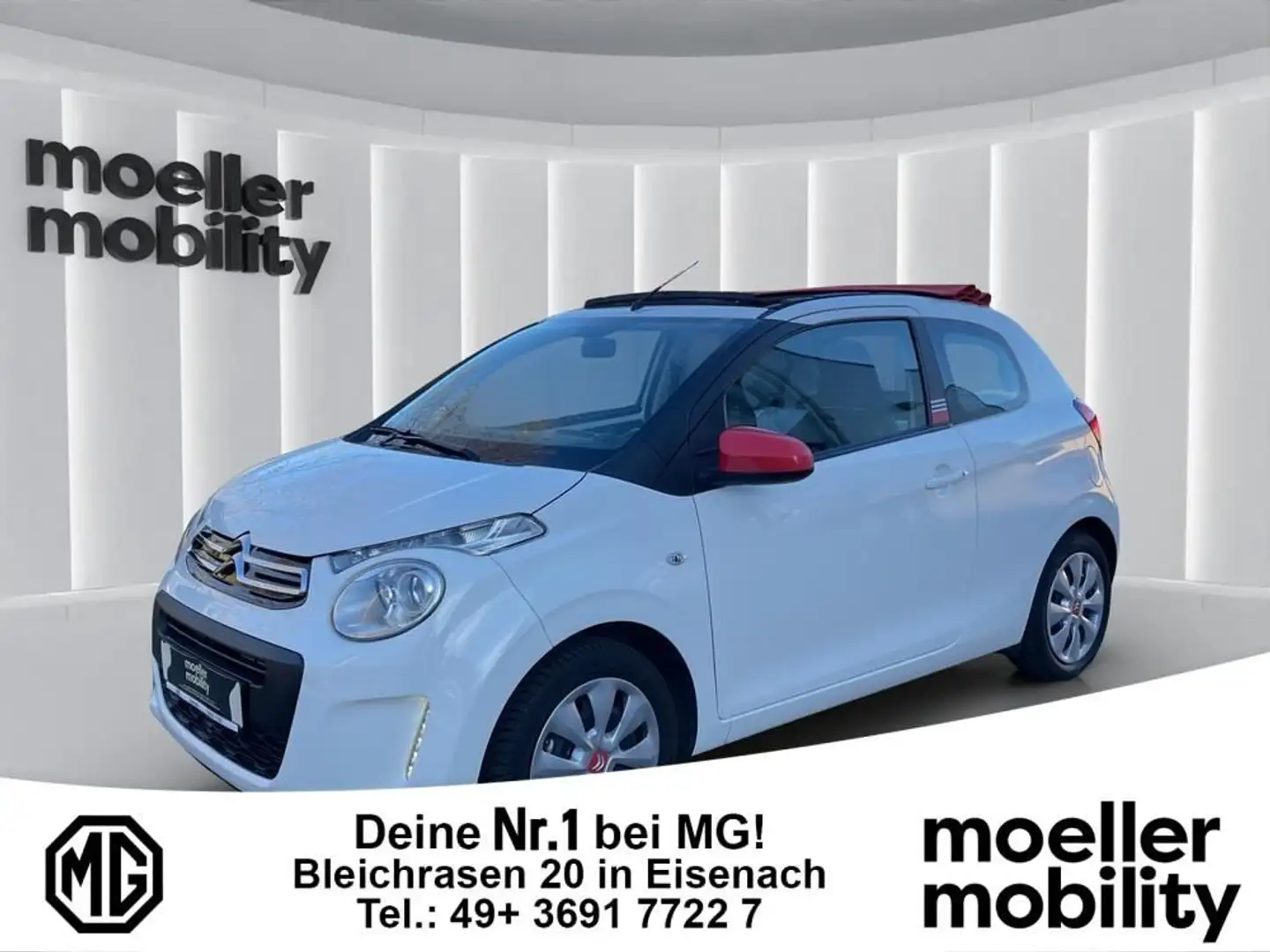 Citroen C1 1.0 VTi Selection  Airscape Weiß - 1