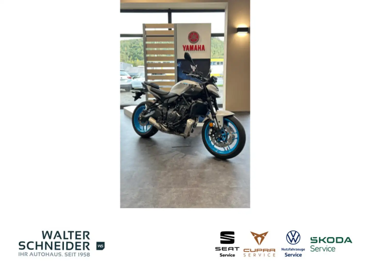 Yamaha MT-07 . Silber - 1