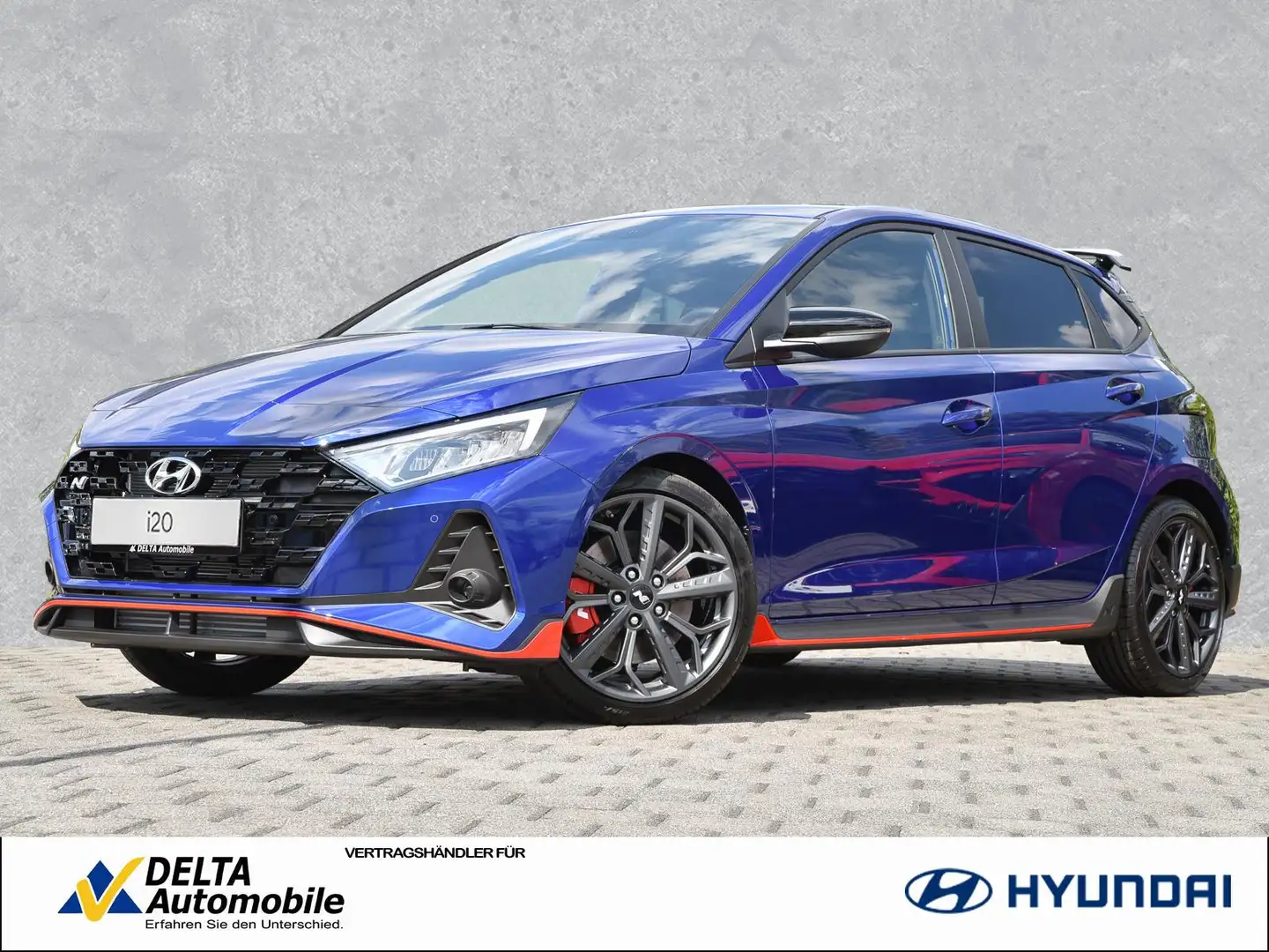 Hyundai i20 1.6 T-GDI N-Performance VOLLAUSSTATTUNG Blauw - 1