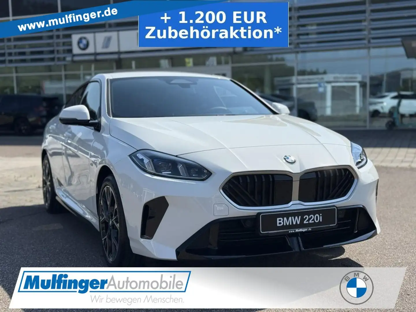 BMW 220 i GC. M Sport Ad-LED Kamera Sitzh.Komfz.18" PDC Blanco - 1