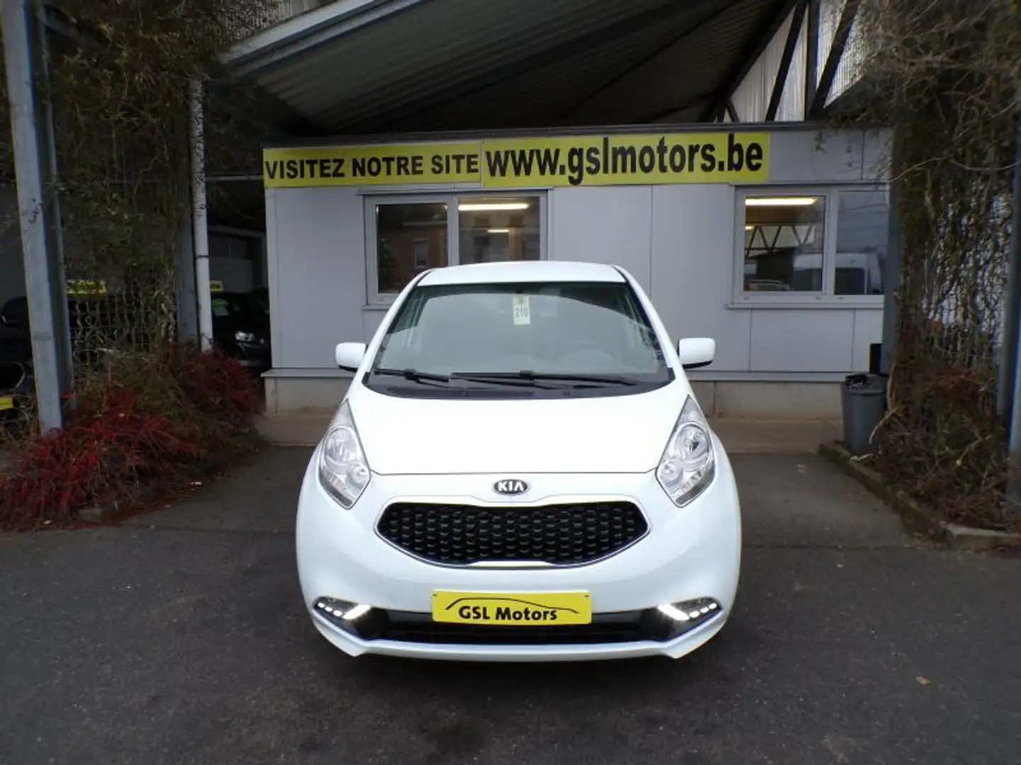 Kia Venga 1.6 CRDi 115cv blanc 06/16 Airco GPS Camera Cruise Blanc - 2