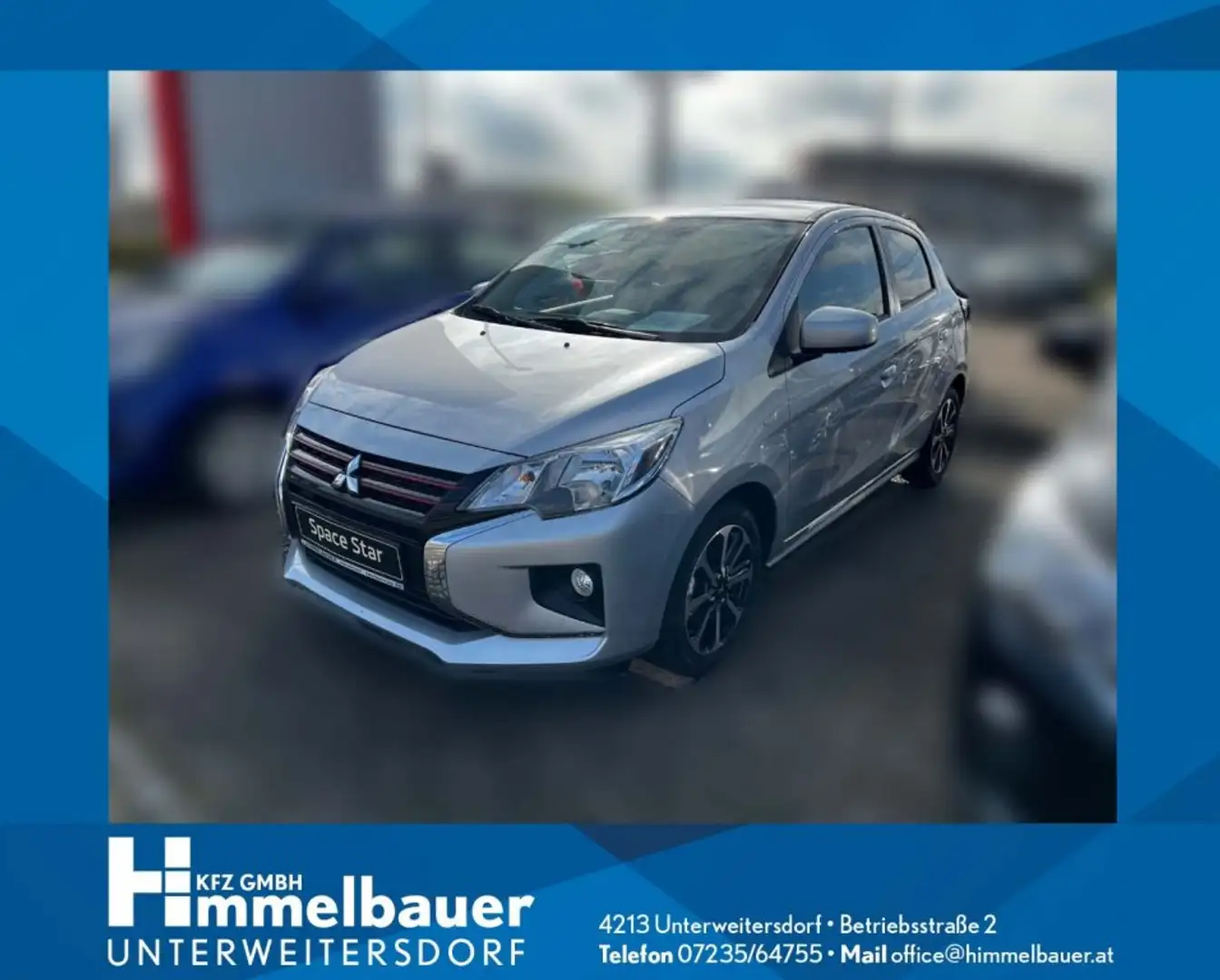 Mitsubishi Space Star 1,2 Invite AS&G SDA 24 Silber - 1