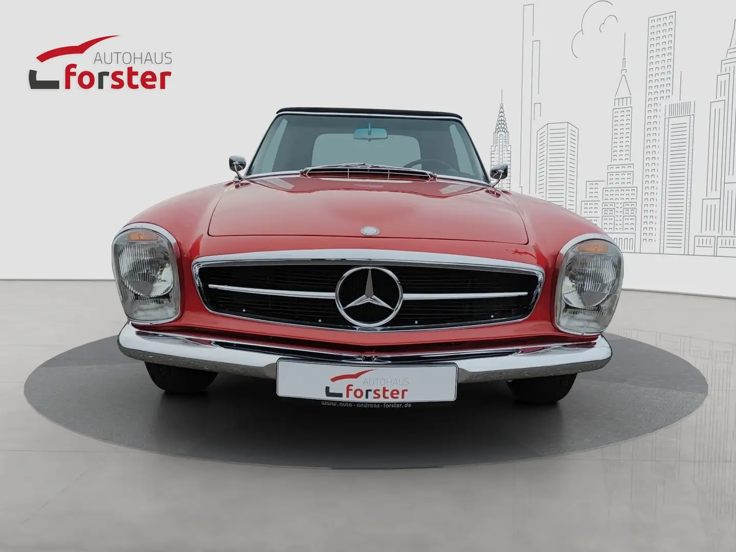Mercedes-Benz 230 SL Pagode KAT nachger. der Umwelt zuliebe Rouge - 2
