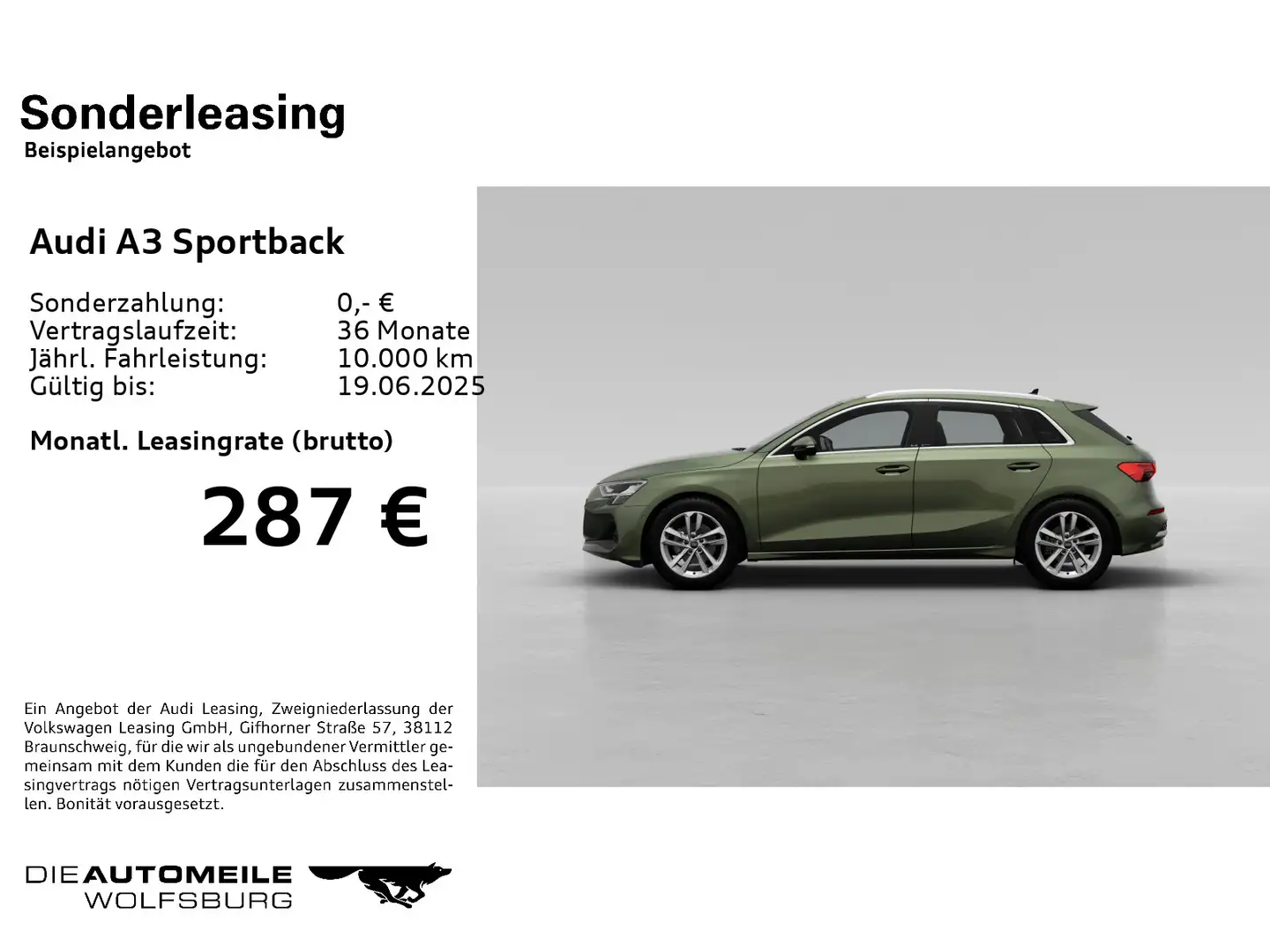 Audi A3 35 TFSI LED Grün - 2