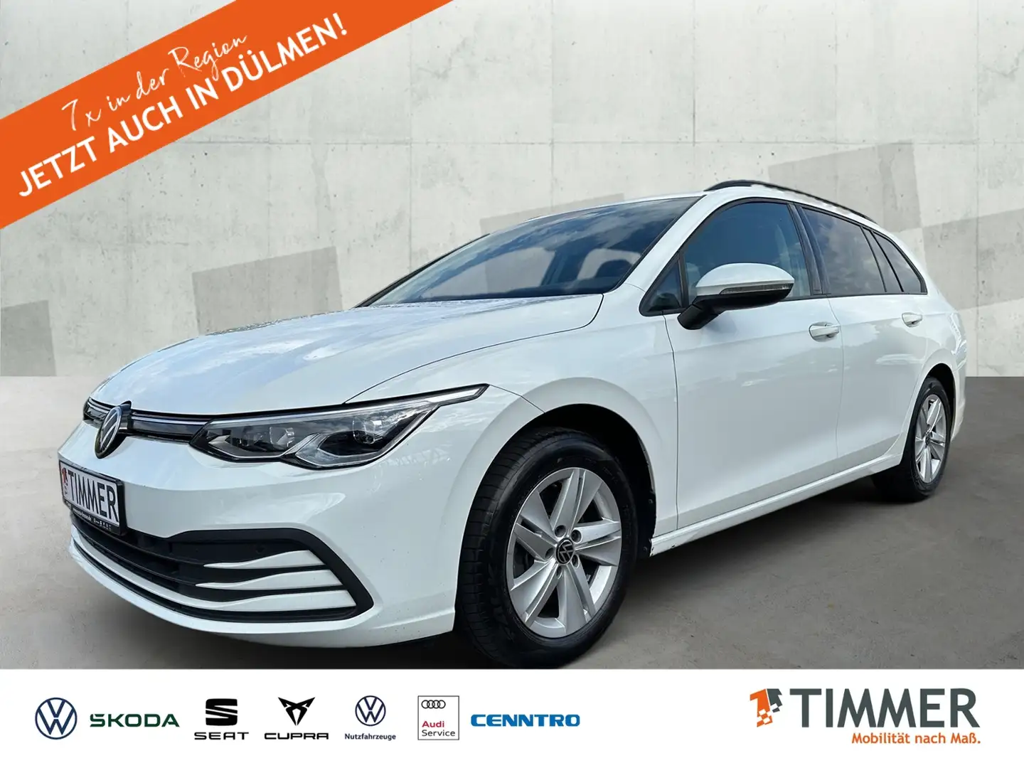 Volkswagen Golf Variant VIII Variant 2.0 TDI LIFE *LED *ACC *APP *SHZ *AL Bianco - 1