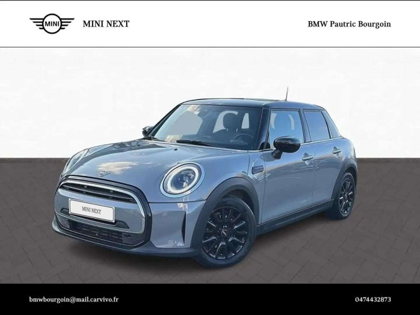 MINI Cooper E Cooper 136ch Edition Premium BVA7 Gris - 1