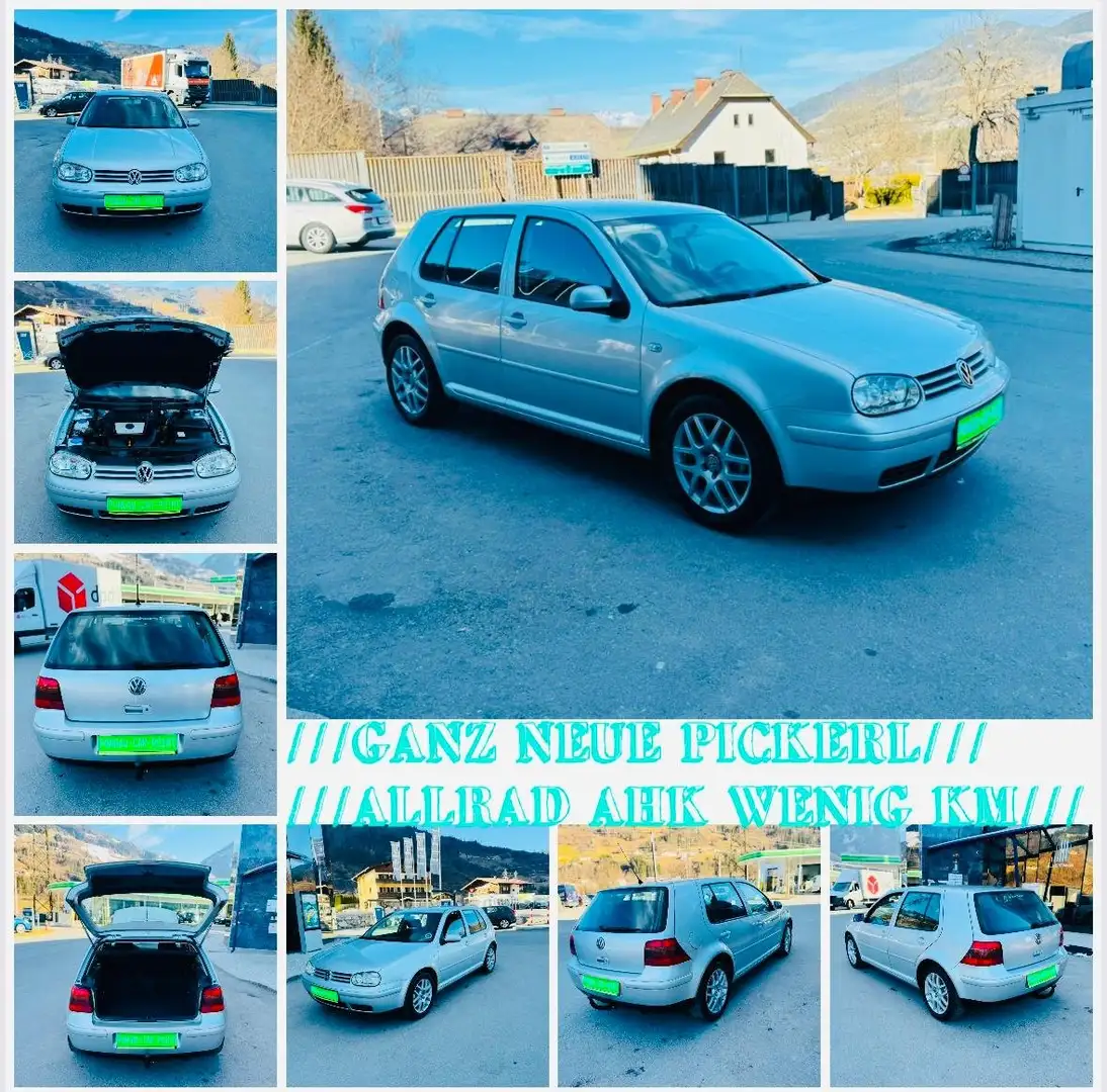Volkswagen Golf Highline TDI 4motion NEUE PICKERL 1BESITZ WENIG KM Argent - 1