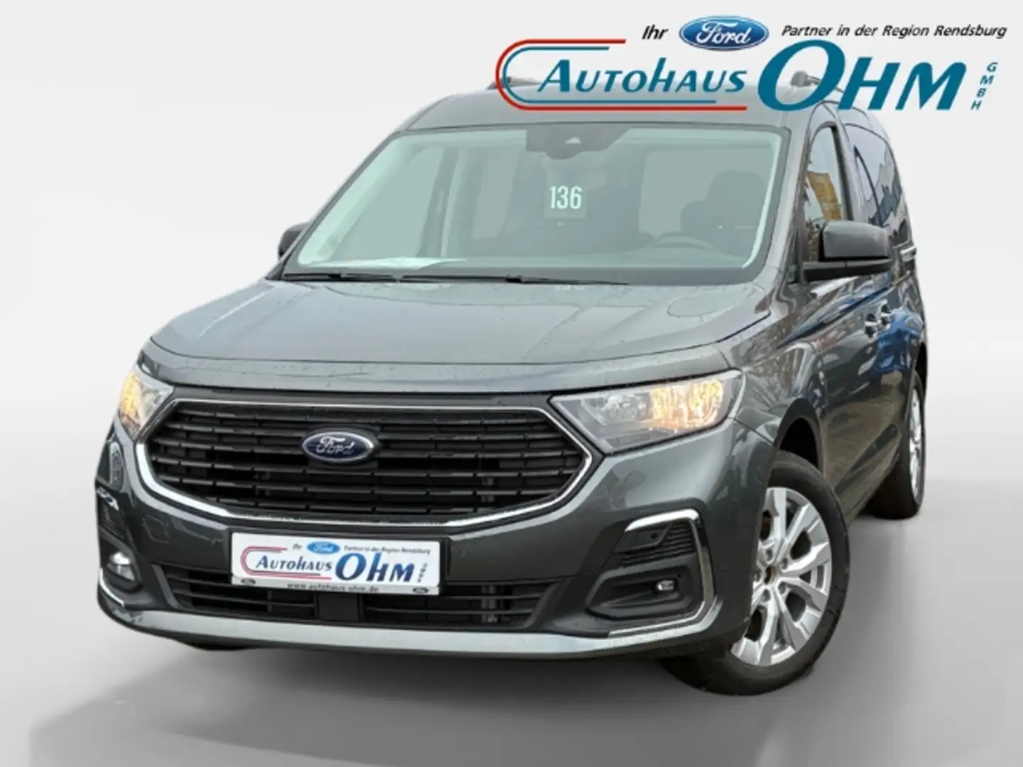 Ford Tourneo Connect Titanium 2.0 EcoBlue - FAP - Klima - Einparkhilfe Grau - 1