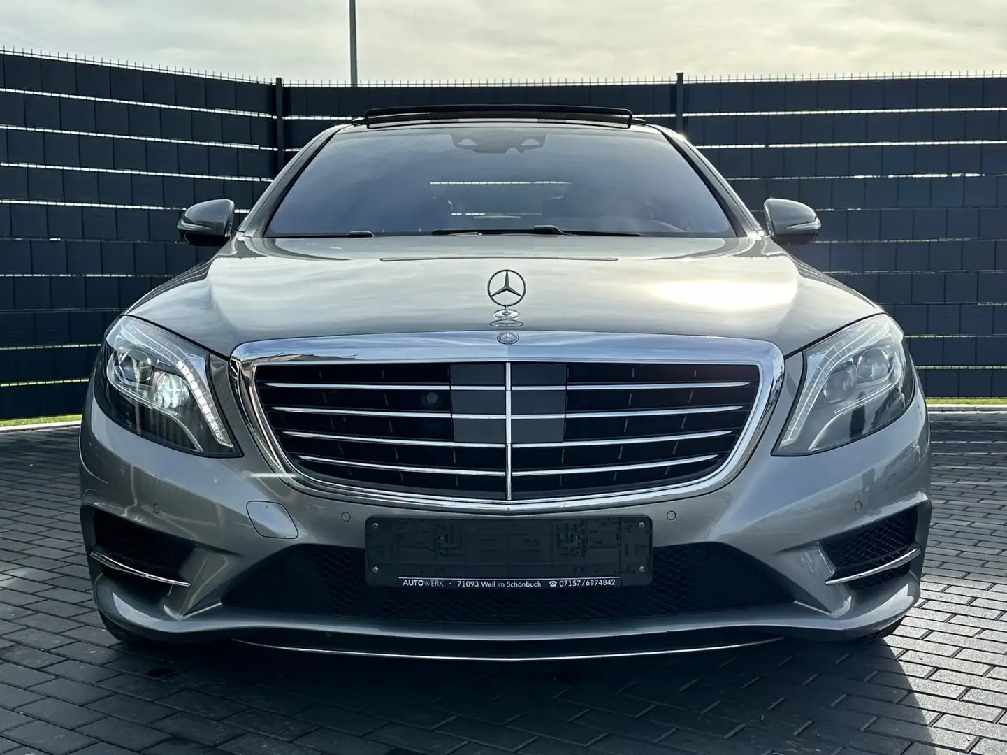 Mercedes-Benz S 500 L AMG-LINE*7G*PANO*360*DISTR*TV*LED*BURM* Argintiu - 2