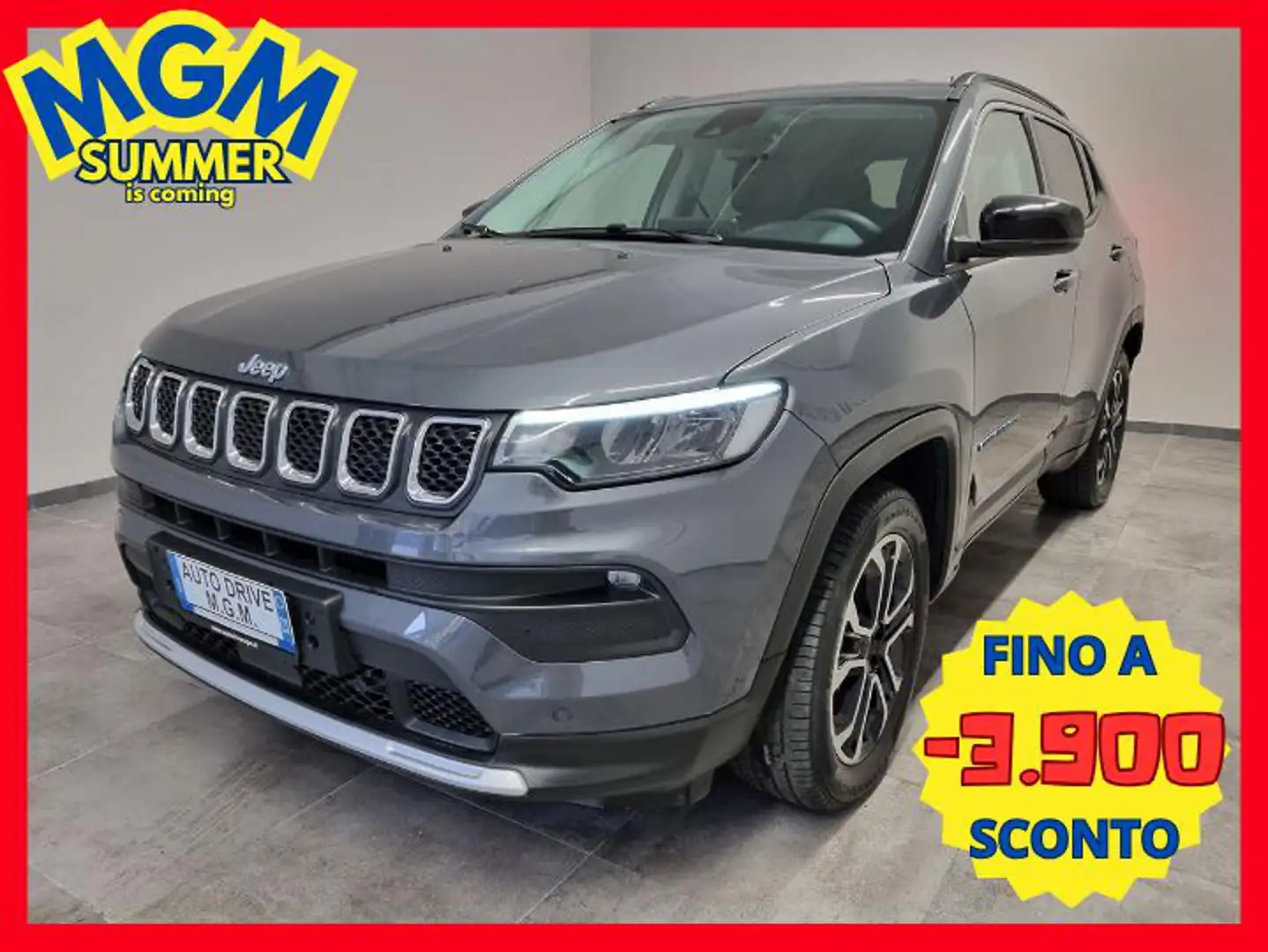 Jeep Compass 1.3 Turbo T4 190 CV PHEV AT6 4xe Limited Gris - 1