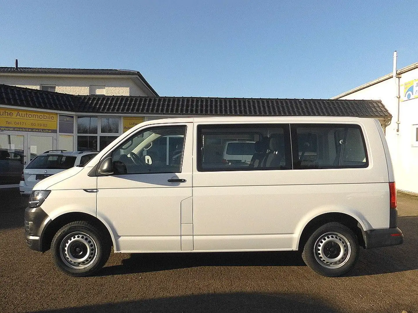 Volkswagen T6 Kombi T6 2,0 TDI Kombi 9-Sitzer Orig. 112tkm. Blanc - 2