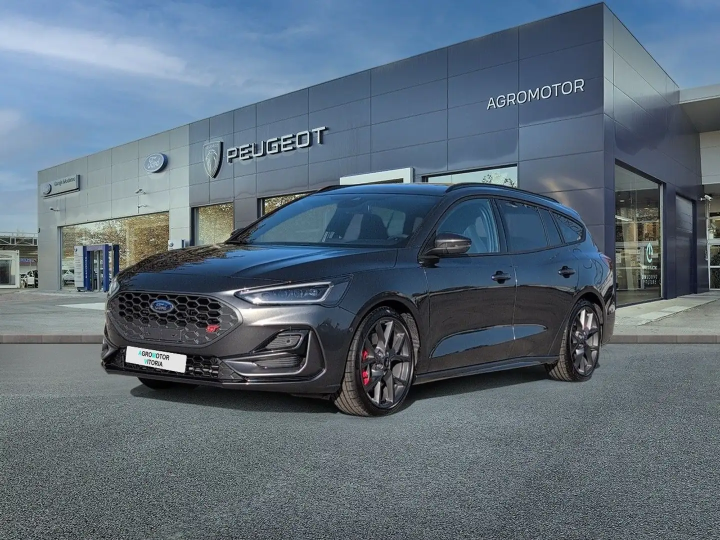 Ford Focus 2.3 Ecoboost ST Gris - 1