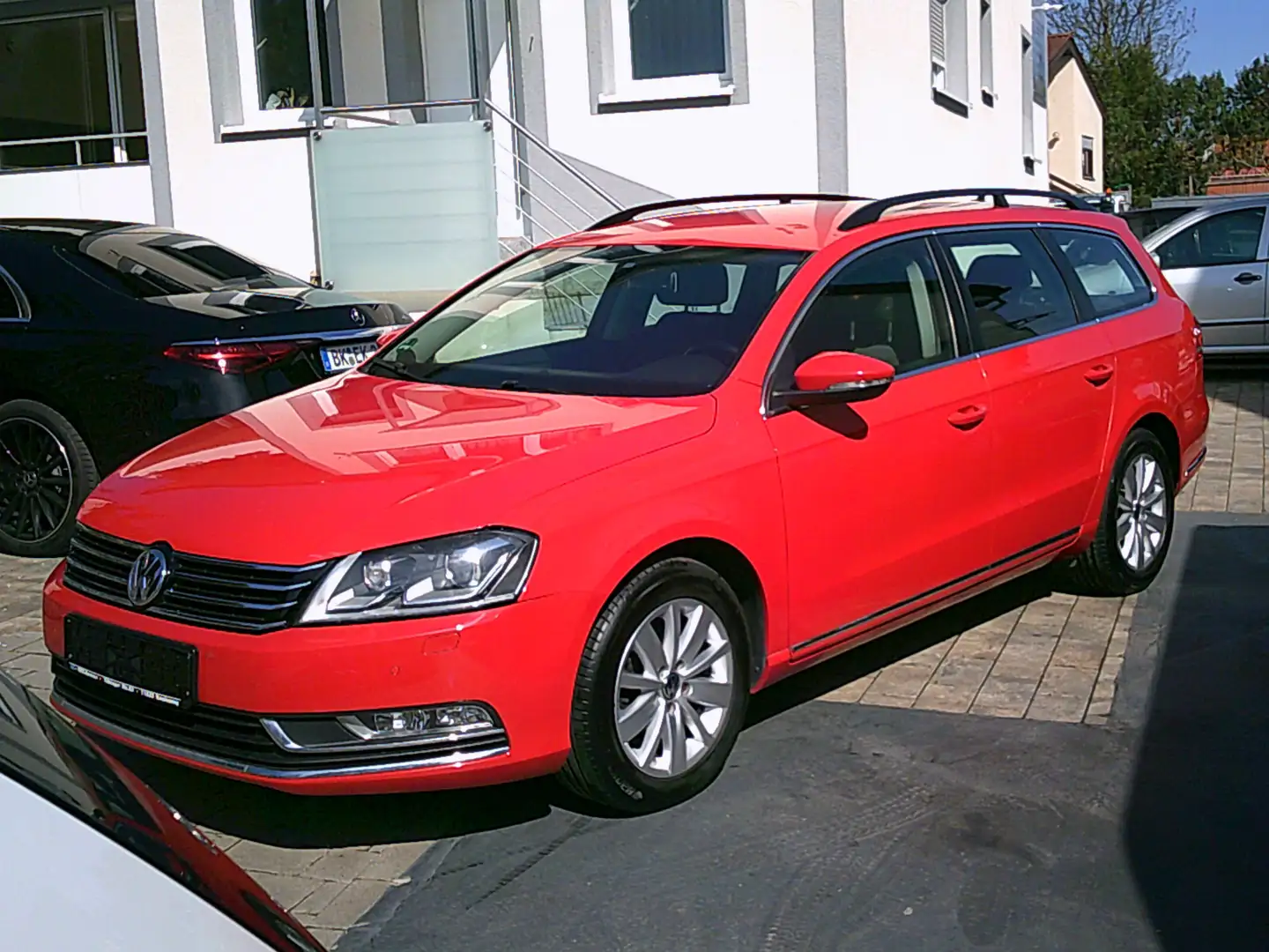 Volkswagen Passat Variant Comfortline BlueMotion Rojo - 2