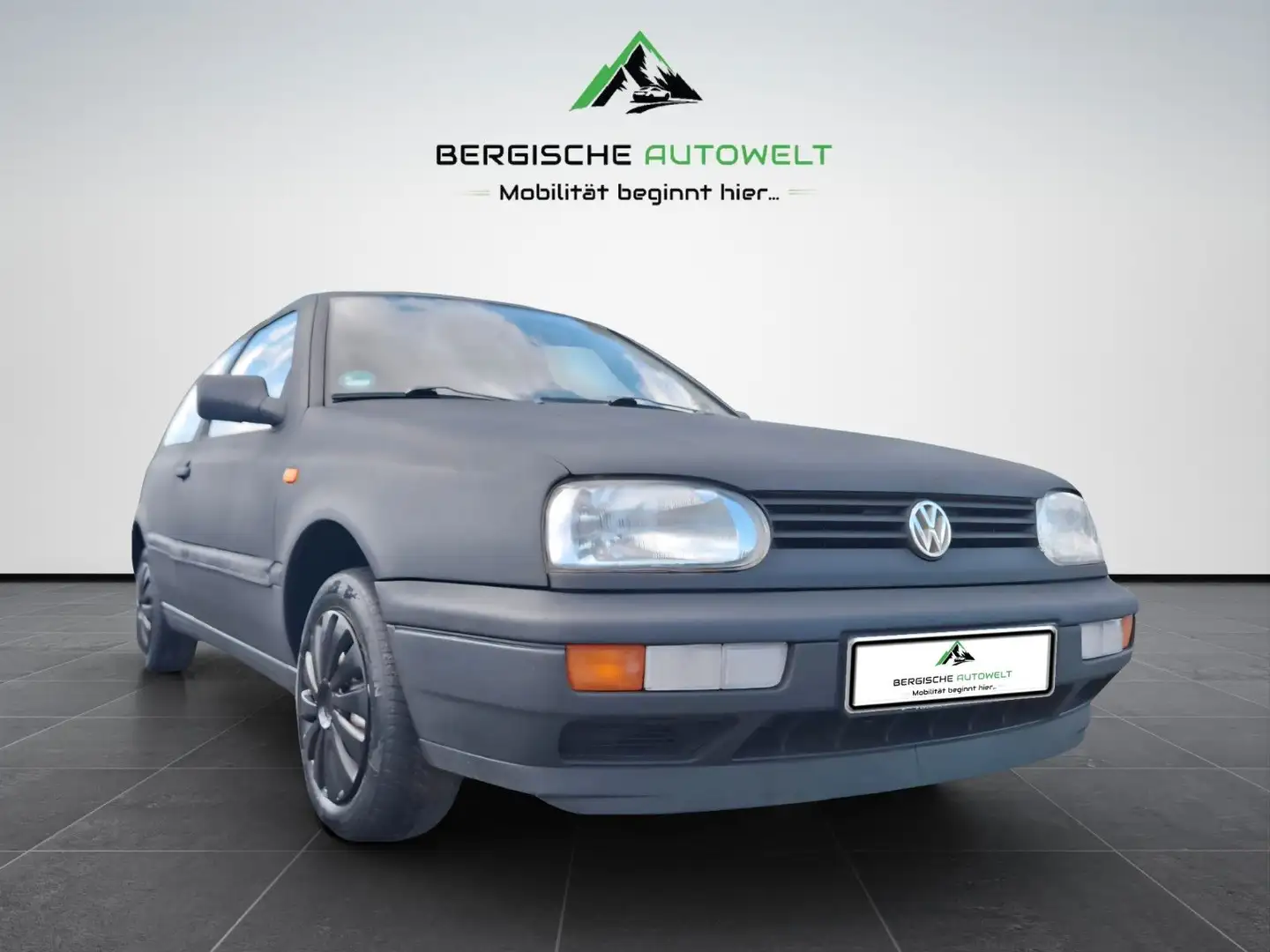 Volkswagen Golf 3 1.8/TÜV/KLIMA-A/SHZ/SPEZIAL RAPTOR-LACK Schwarz - 1