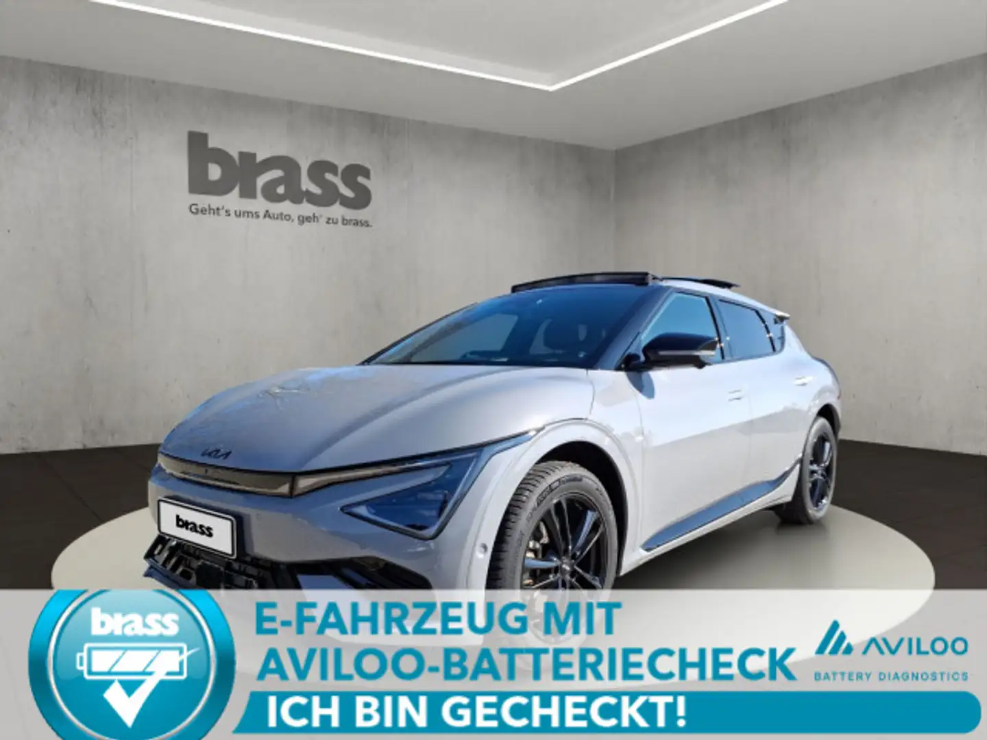 Kia EV6 PE GTL 84 AWD WP GD ASS+ S Grau - 1