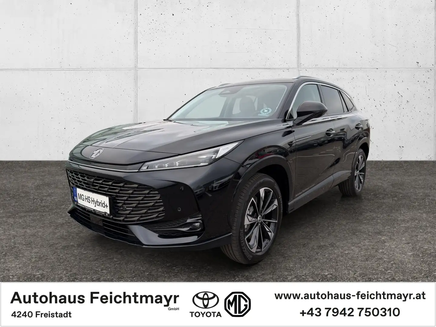 MG HS Hybrid Luxury 5t. Schwarz - 1