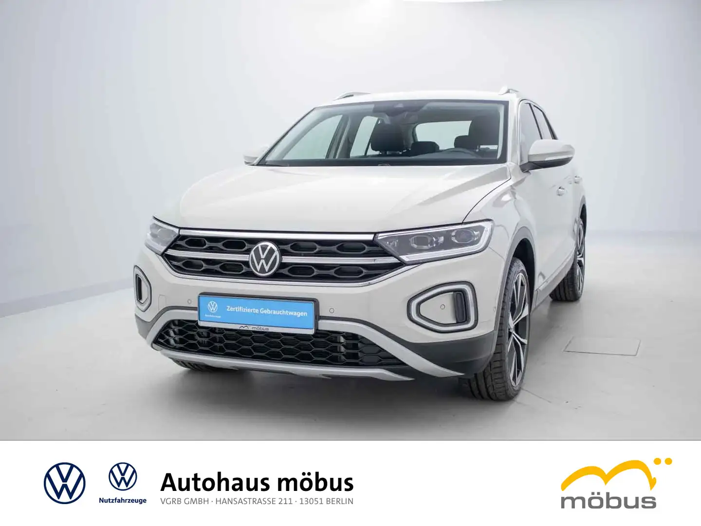 Volkswagen T-Roc 2.0 TDI DSG*STYLE*4MOTION*APP*ACC*LED*AHK* Grau - 2