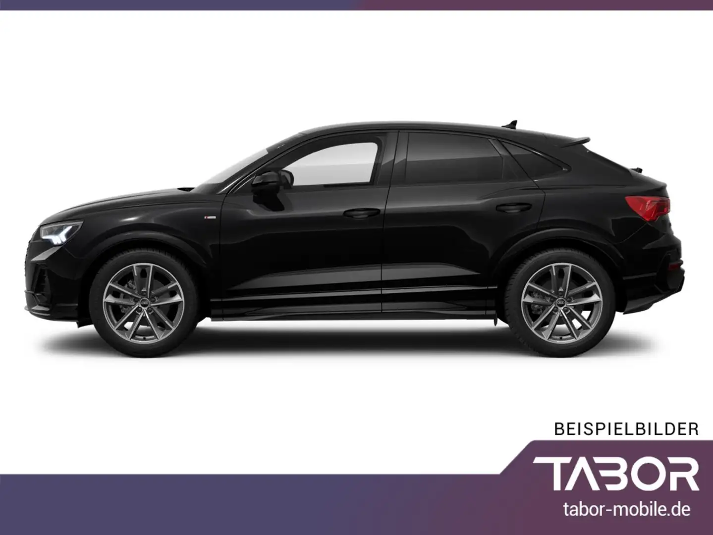 Audi Q3 Sportback 35 TDI S tronic S line Nav 19Z LED Schwarz - 2