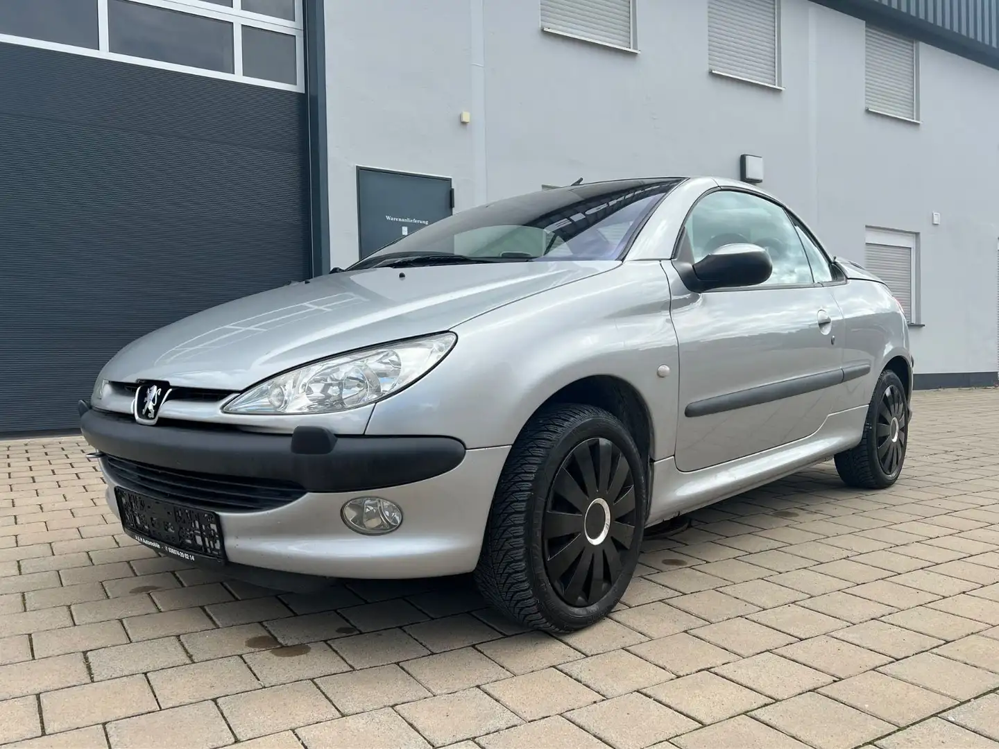 Peugeot 206 Cabriolet CC Platinum Silber - 2