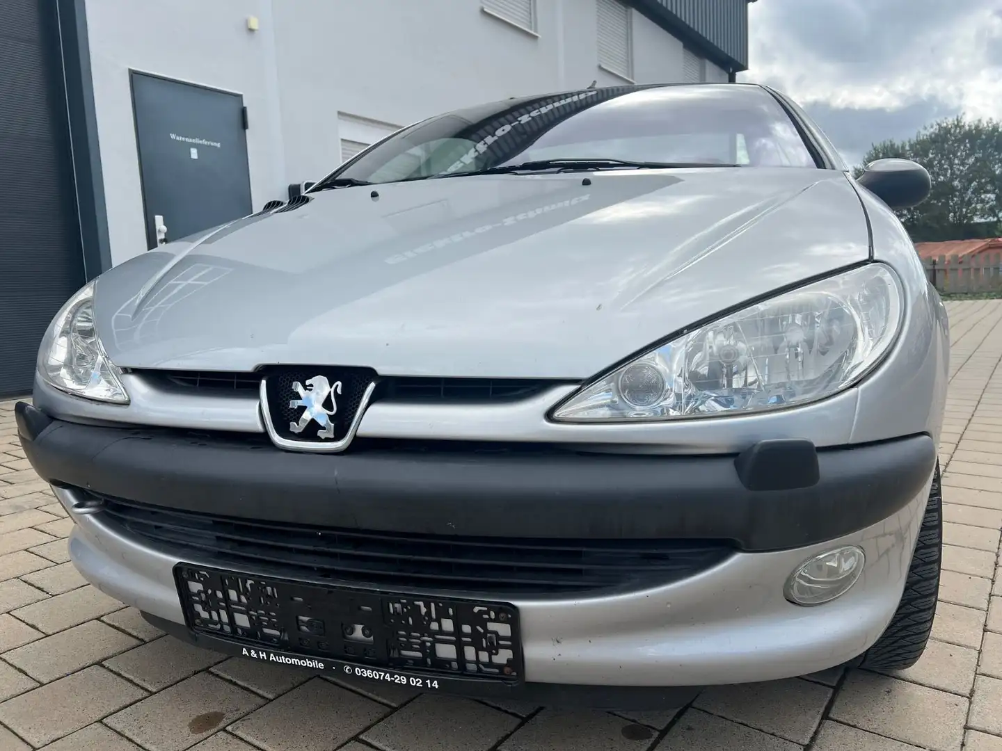 Peugeot 206 Cabriolet CC Platinum Silber - 1