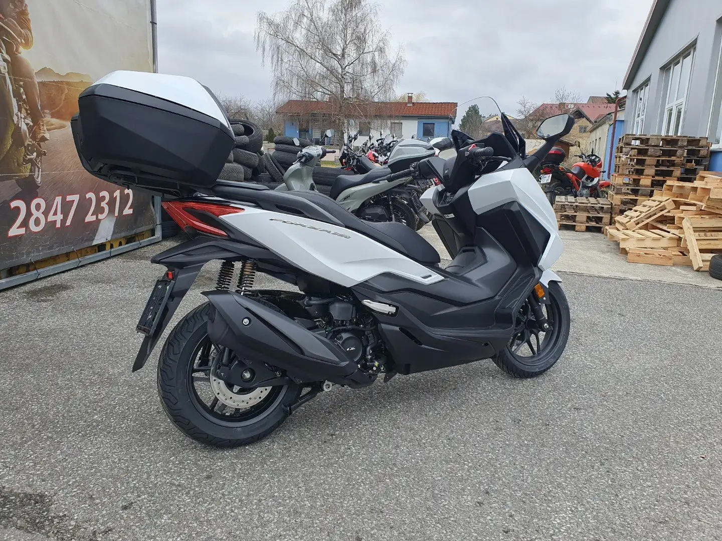 Honda Forza 350 Alb - 2