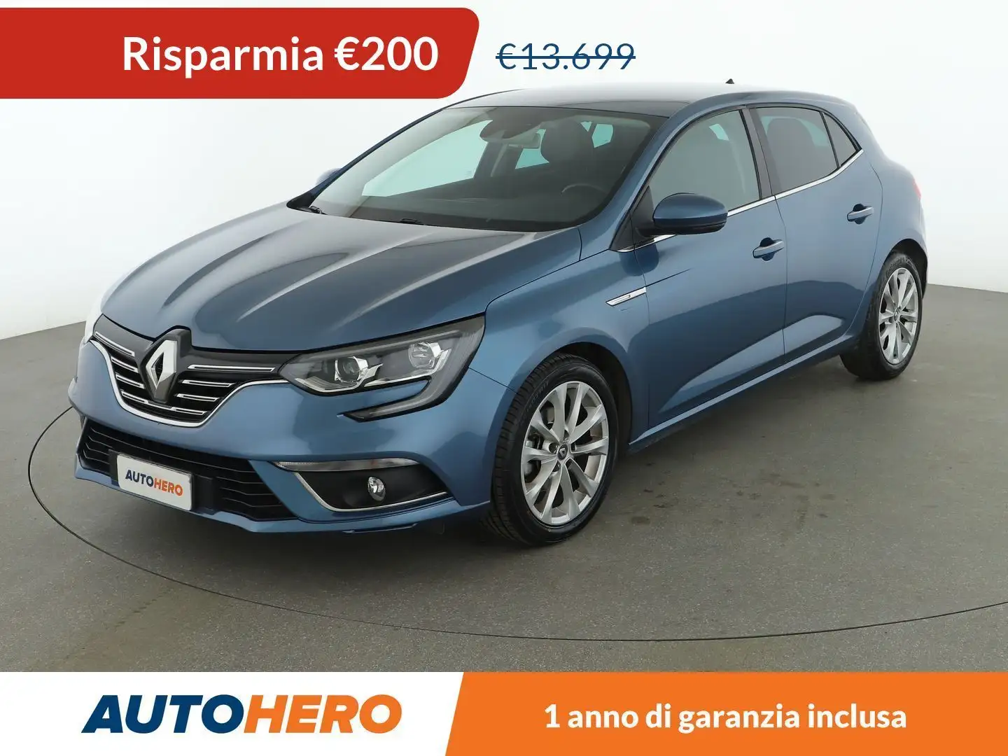 Renault Megane 1.5 dCi Energy Intens 110 CV Blu/Azzurro - 1