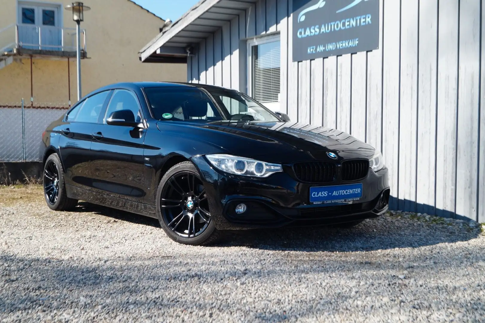 BMW 418 418 D Gran Coupé Sport|2. Hand|ATM 79´tkm| Black - 1